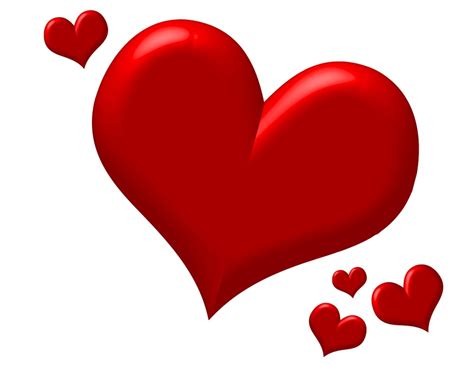 cute red heart clipart